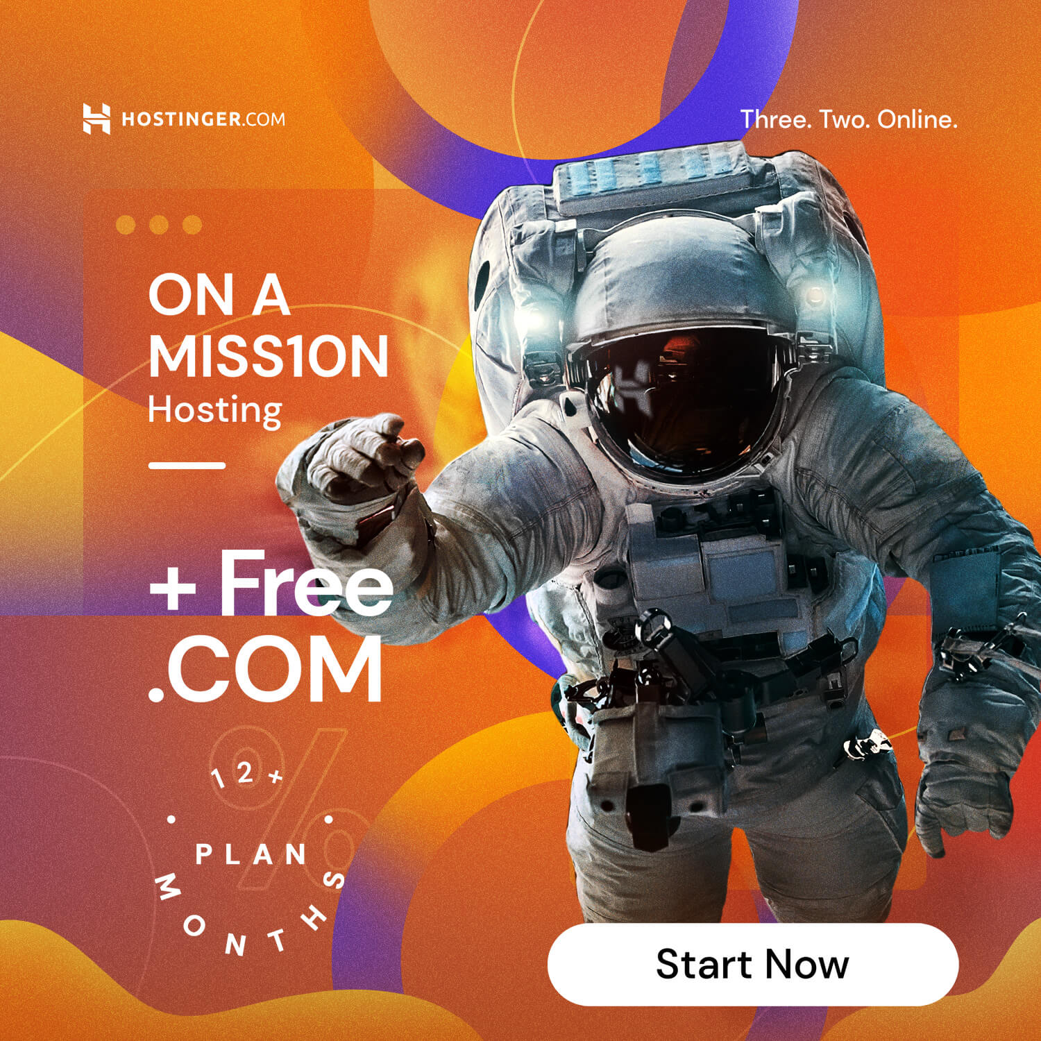 Get free domain with Premium Hosting - Hostinger